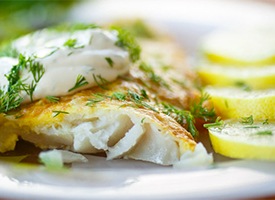 Treska v pikantnom cestíčku