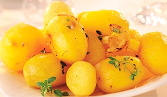 Máslové brambory s citronem