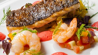 Na masle pečená fileta z pražmy