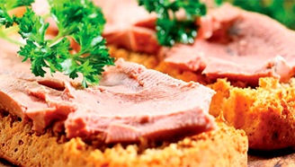 Terina z husacej pečene