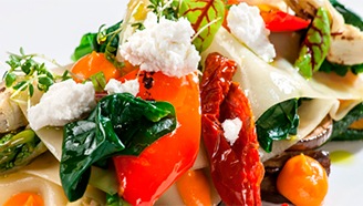 Zeleninové cestoviny so špargou špargľou