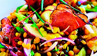 Šošovicový šalát