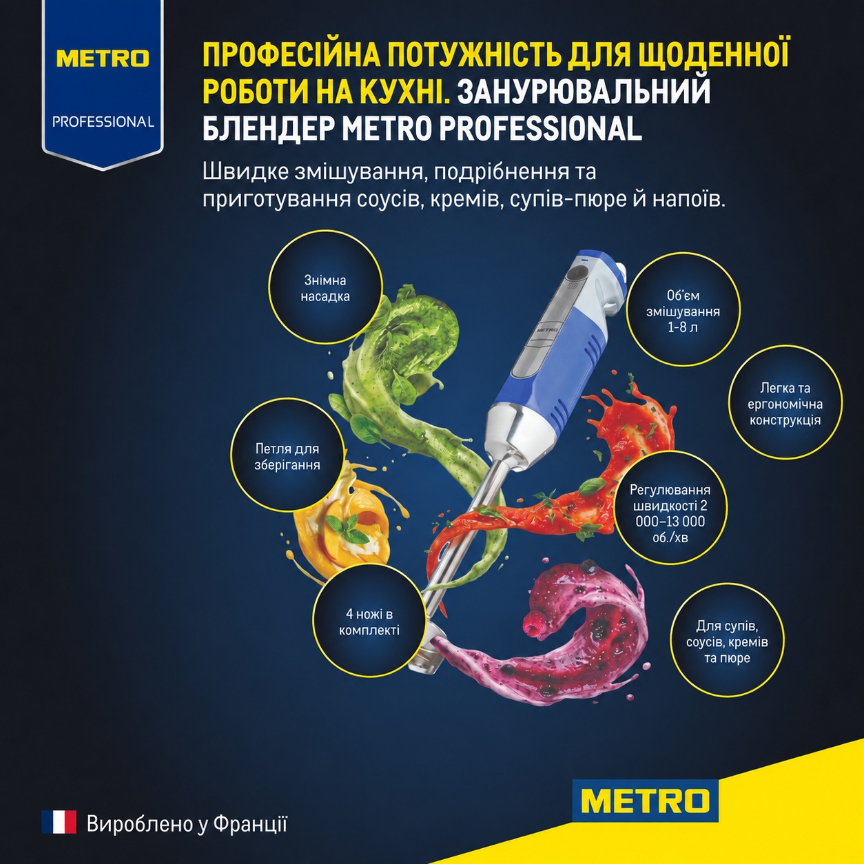 Занурювальний блендер