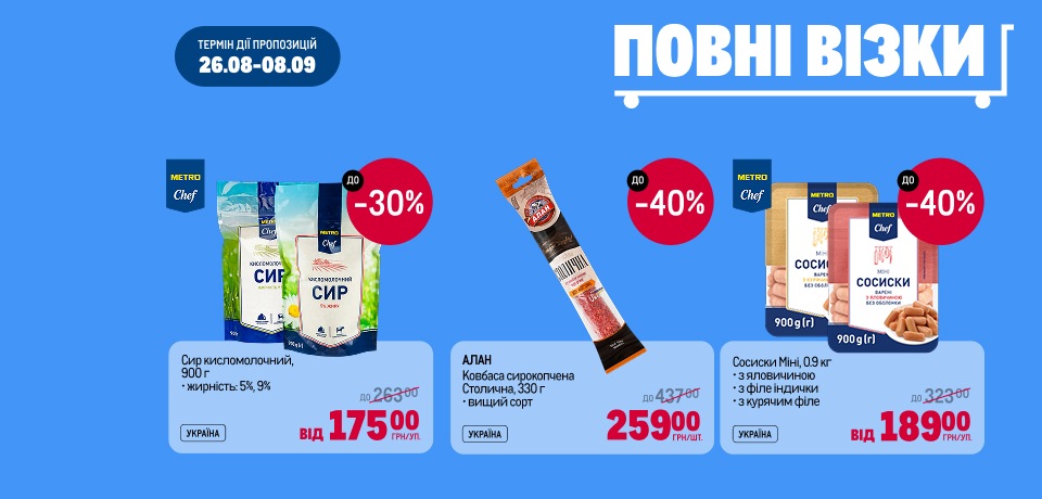 Повні візки