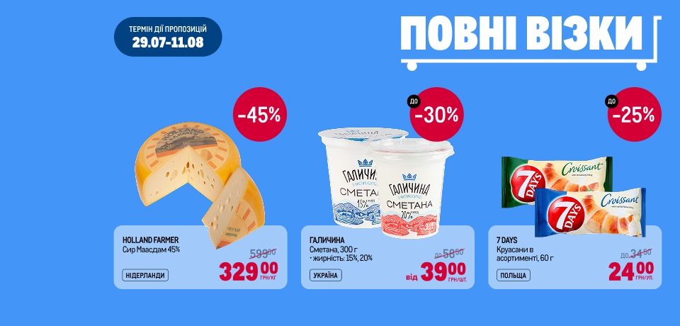 Повні візки