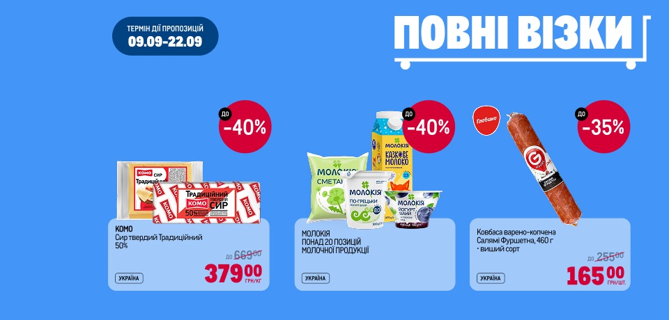 Повні візки