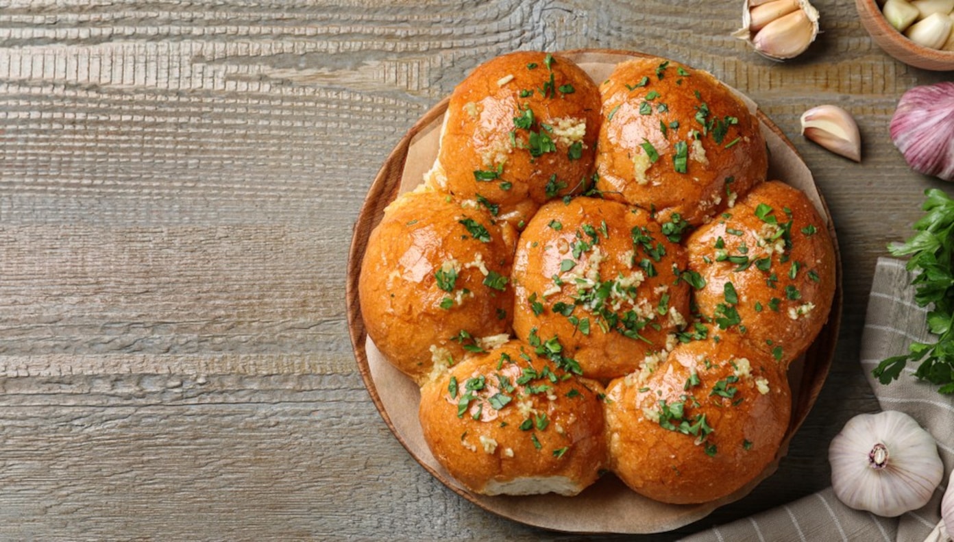 Пампушки з часником