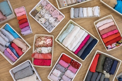 Текстильний короб