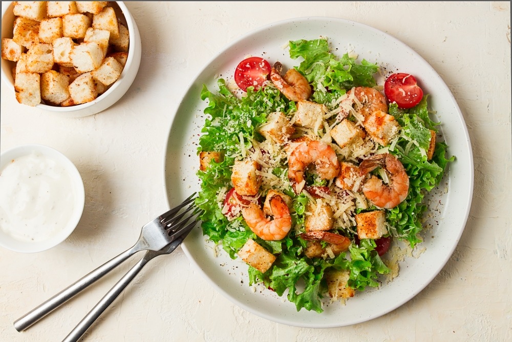 Цезар з креветками