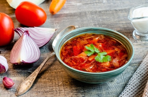 Пісний борщ