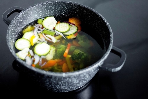 варені овочі