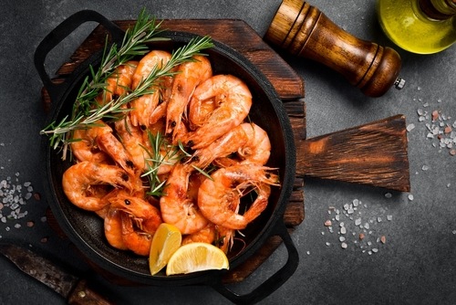 Смажені креветки