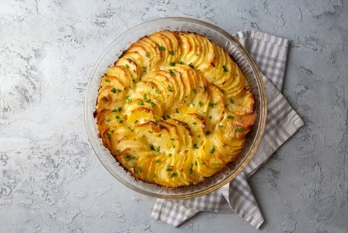 Гратен з сиром