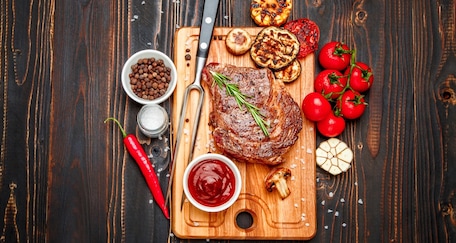 свинячий стейк