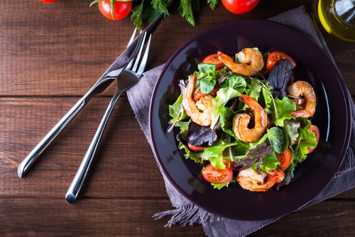 Салат з морепродуктами