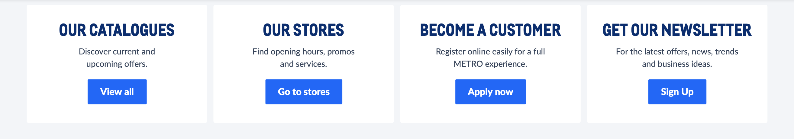 white with section title