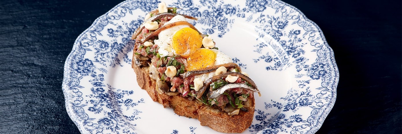 Recette de Chef | Toast tartare - Yoni Saada Recette de Chef | Toast tartare - Yoni Saada