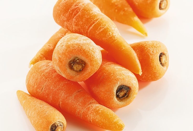 Les mini carottes