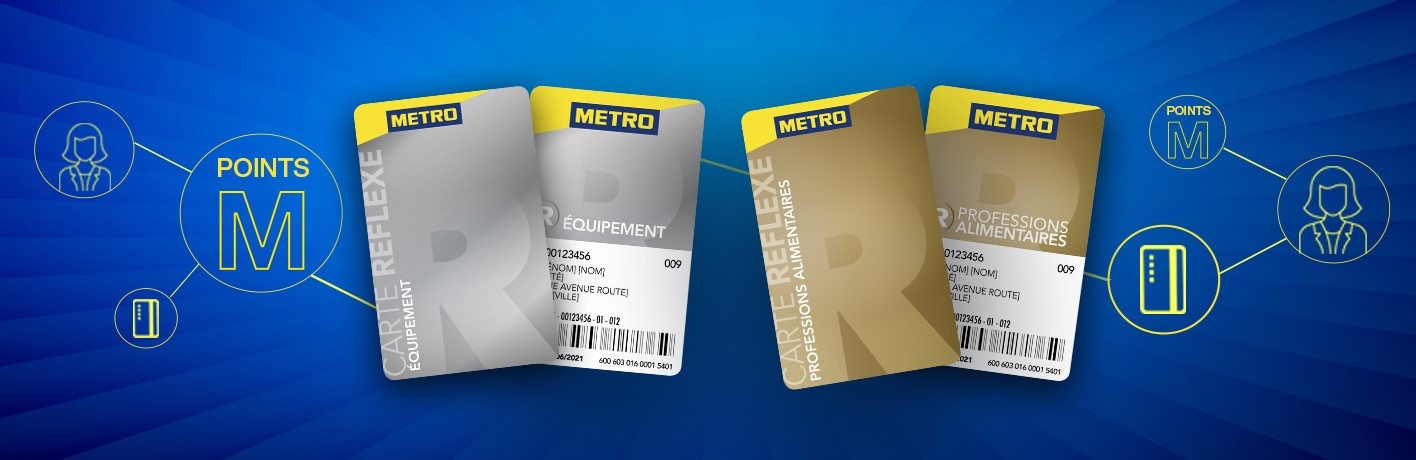 Les Cartes METRO REFLEXE Les Cartes METRO REFLEXE